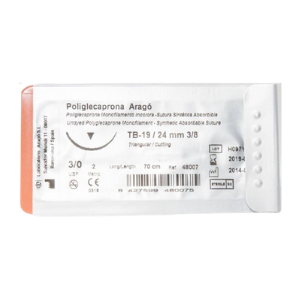 Sutura-Reabs.-Poligrecaprona-2/0-TC-24-Sobre